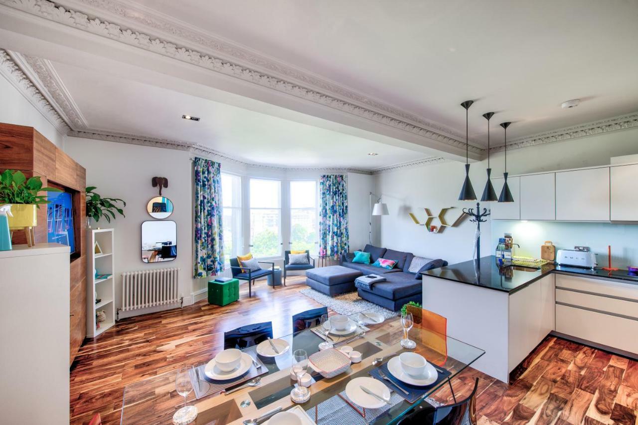 Апартаменты Modern Flat With Fantastic Views Эдинбург Экстерьер фото